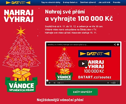 Datart vánoce