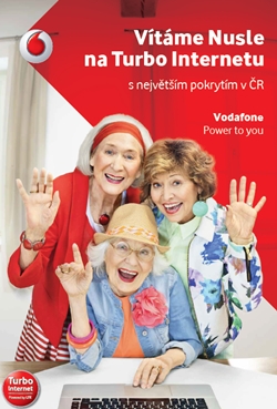 Vodafone v nové kampani pokračuje s podporou Turbo Internetu