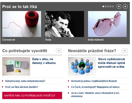 Český rozhlas spustil nový web o češtině „Česky a hezky“