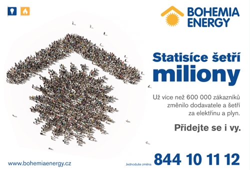 Bohemia Energy startuje novou komunikační kampaň